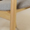 Крісло Mamont soft вибір обивки  ясен натуральний Vintage Velvet 01 Cream - 101263 – мініатюра 6
